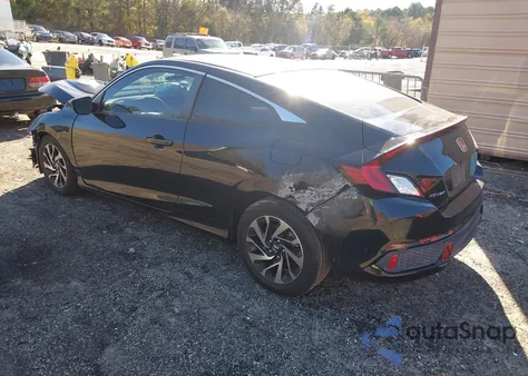 2017 Honda Civic Lx из США, поврежденный, VIN 2HGFC4B50HH308859